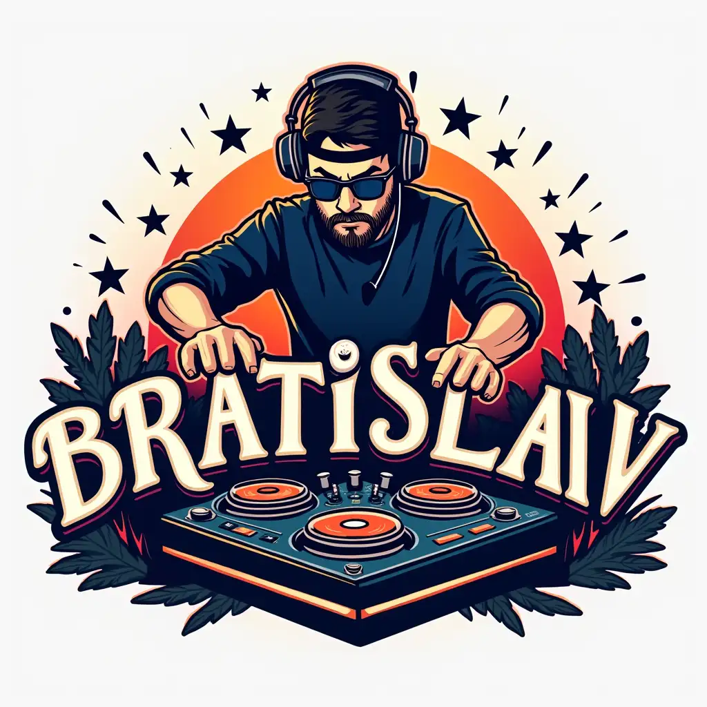 DJ-BRATISLAV-Logo-Design-with-Bold-Modern-Typography