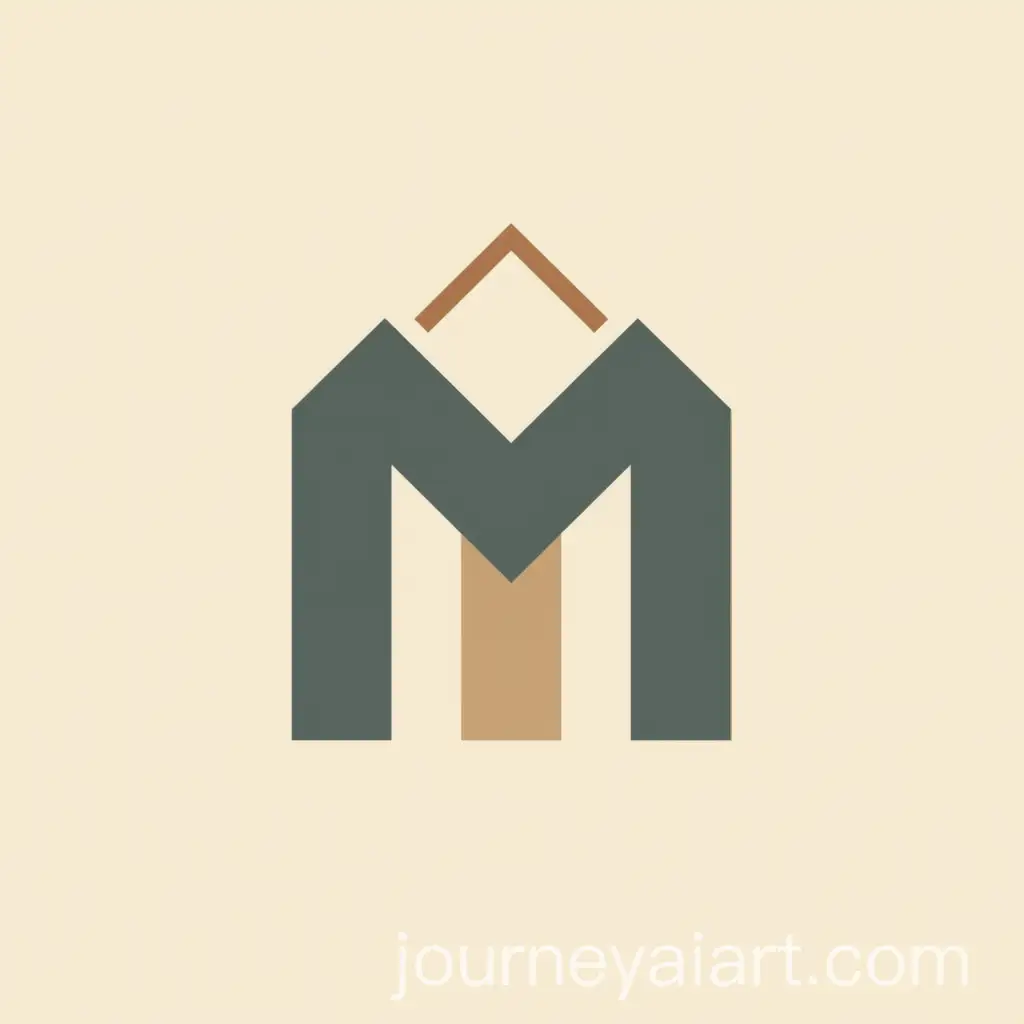 Modern-Flat-Logo-Design-Featuring-a-House-Concept-and-Letter-M