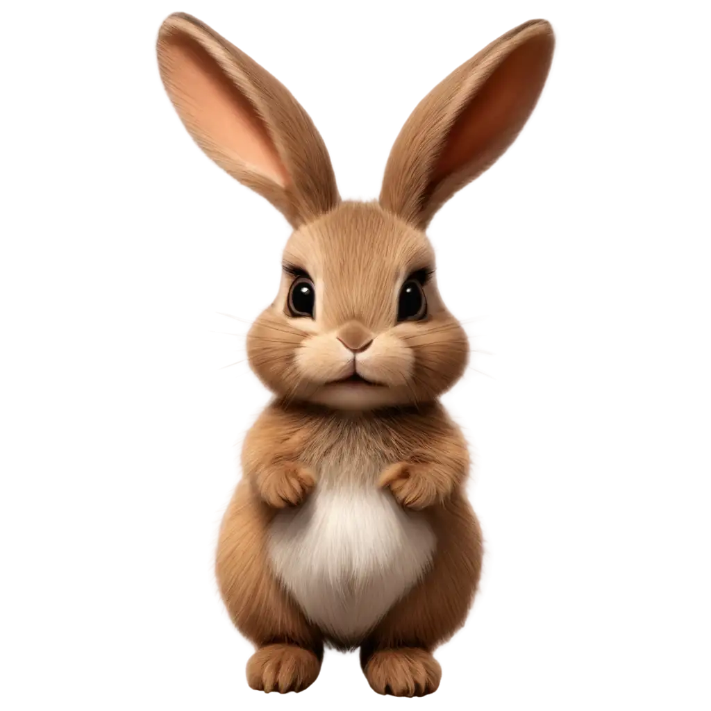 cute cartoon rabbit