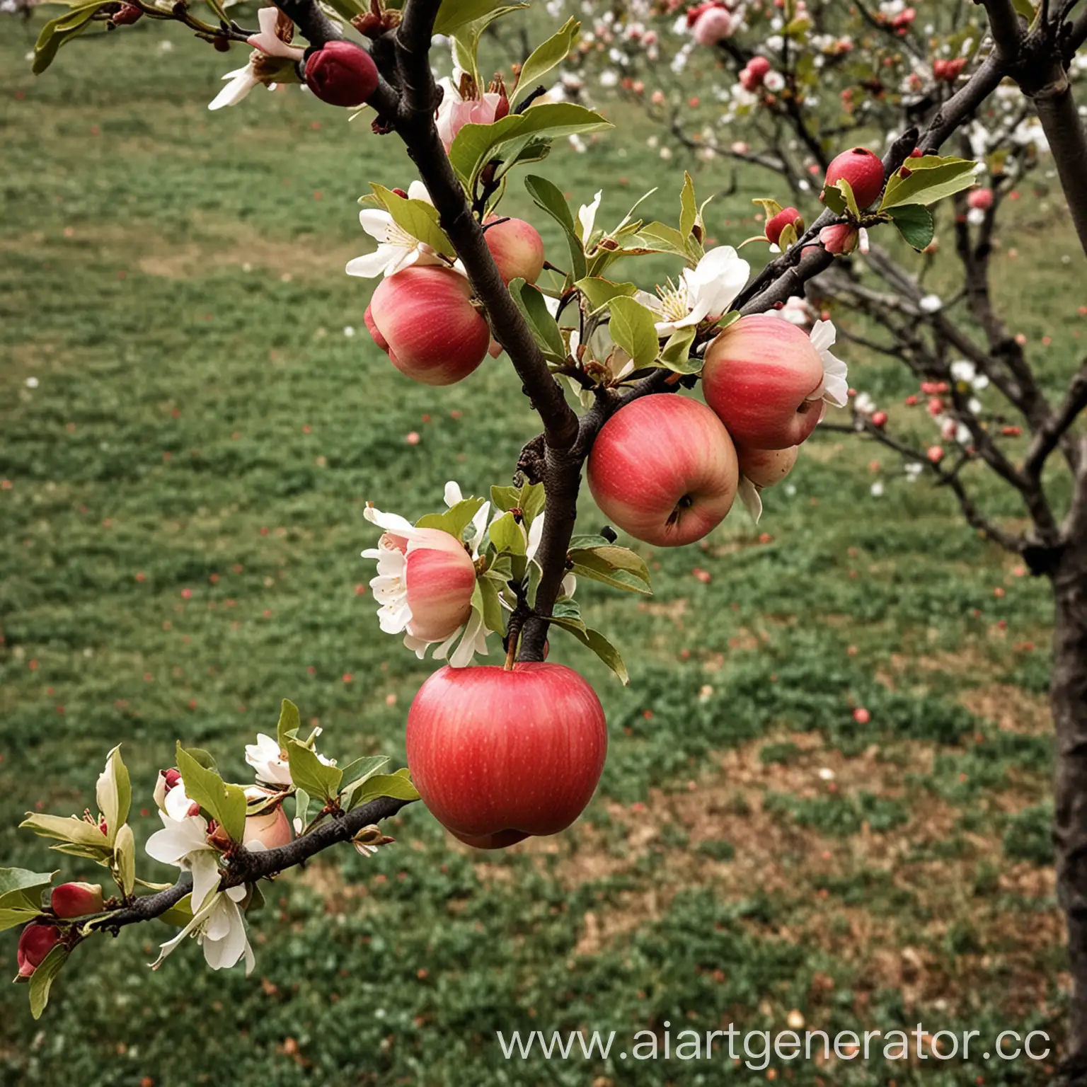 Metaphors-of-Love-Bengali-Candle-and-Blossoming-Apple-Tree