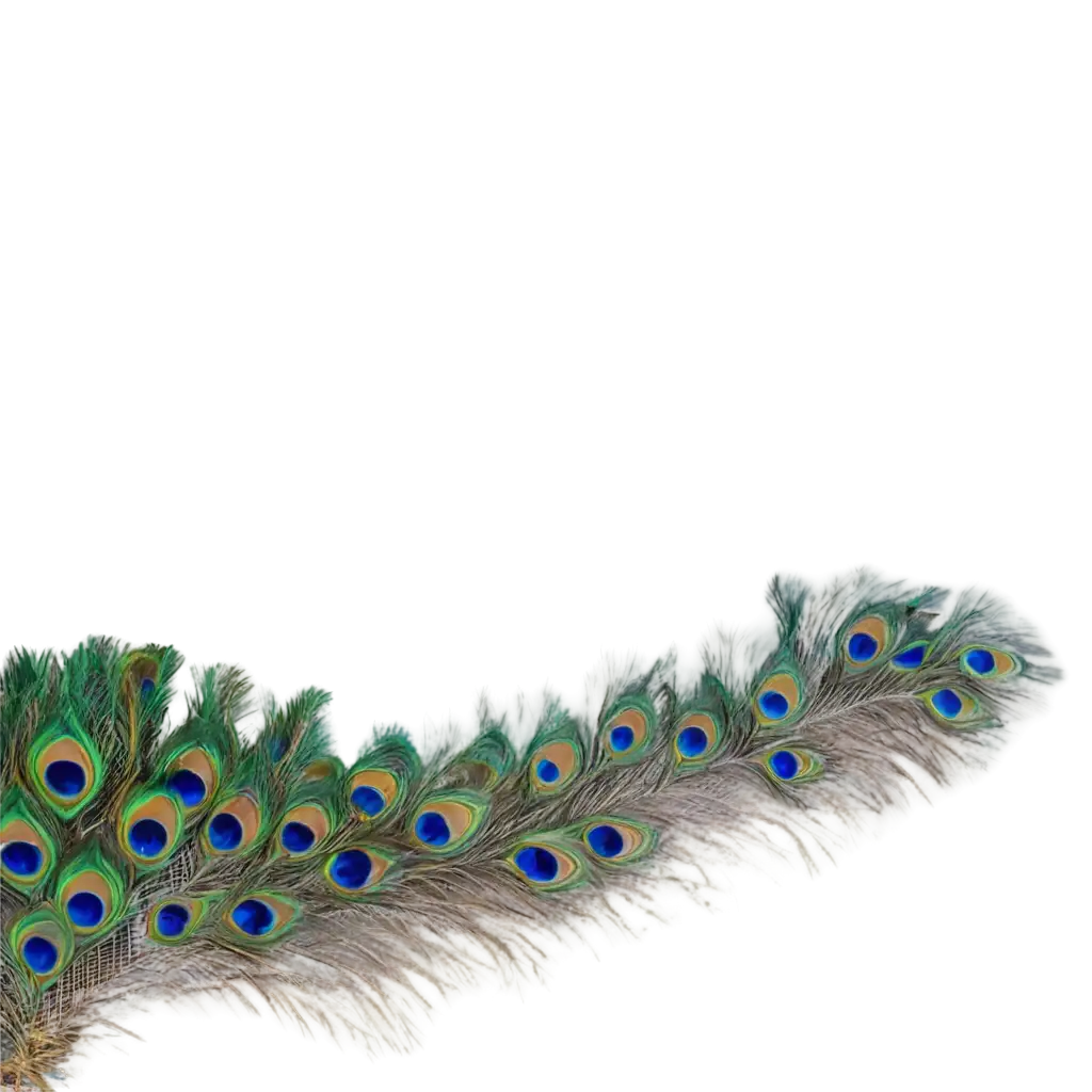 Iridescent-Peacock-Feathers-PNG-Captivating-Blues-Greens-and-Burnt-Orange