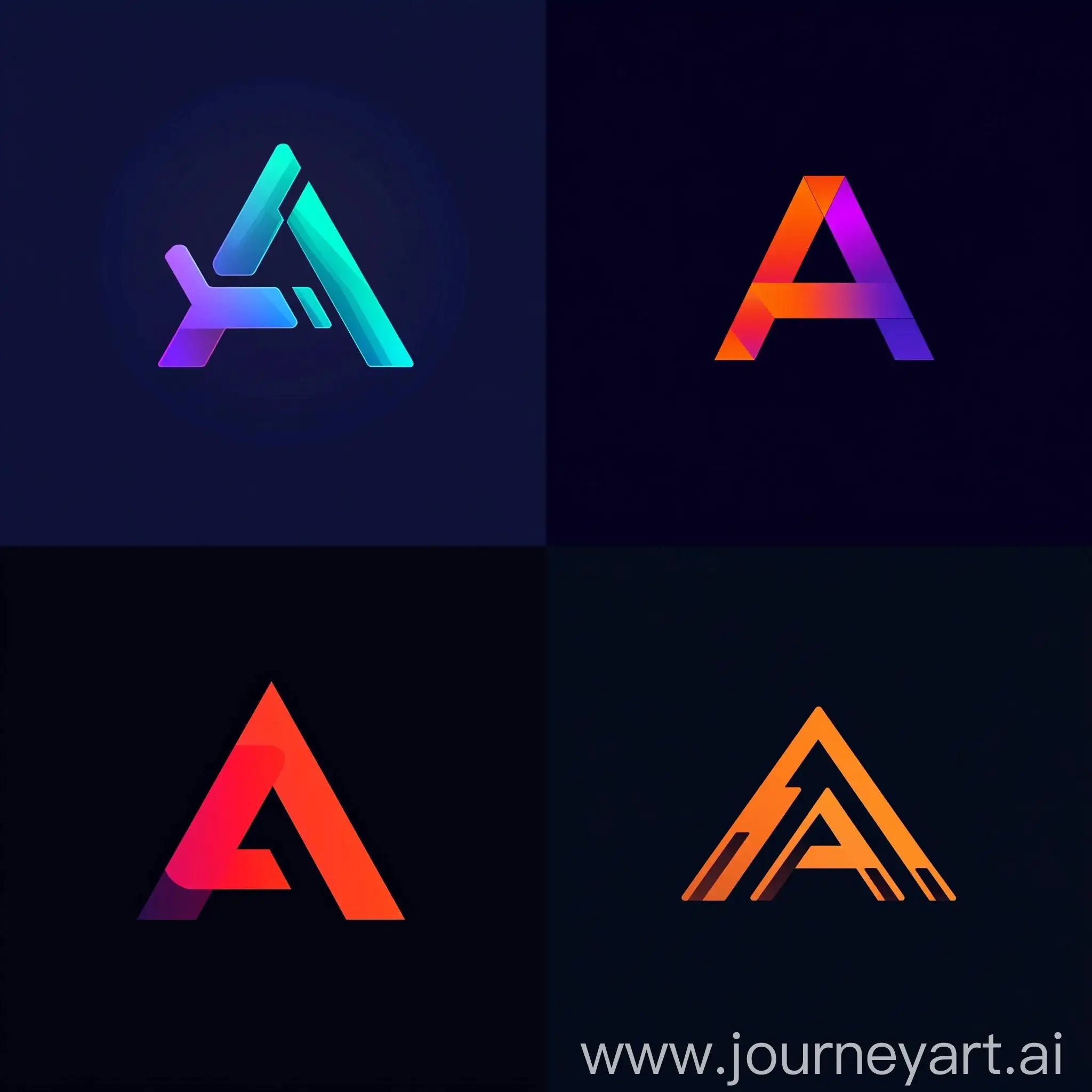 Minimalistic-Flat-2D-Logo-Design-with-Letters-AP-and-A