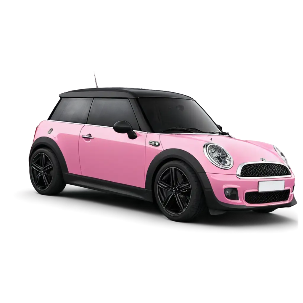 Mini-Car-Pink-Color-PNG-Image-Vibrant-and-Playful-Design-for-Various-Uses