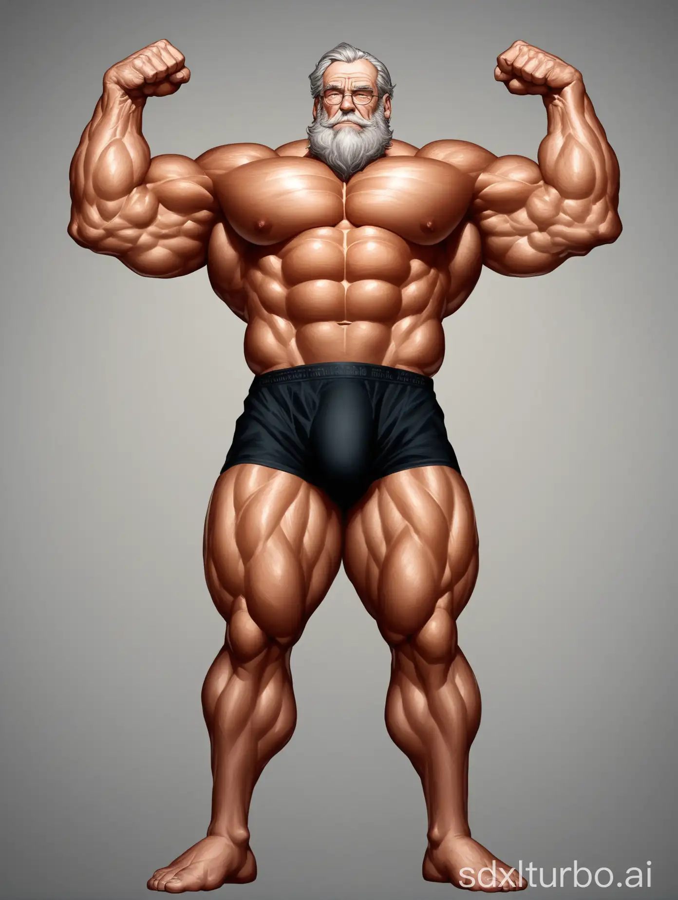 Impressive-Elderly-Giant-with-Muscular-Physique