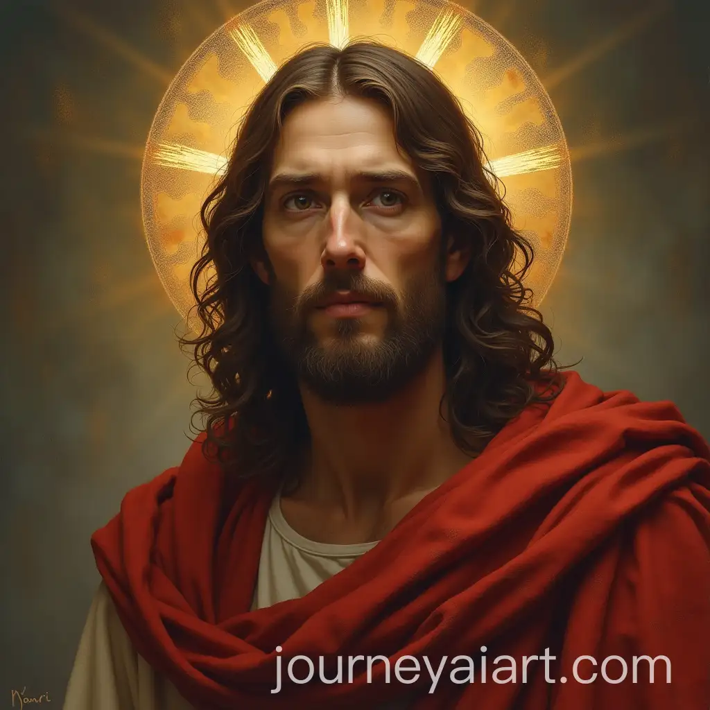 Portrait-of-Jesus-in-a-Serene-and-Majestic-Setting