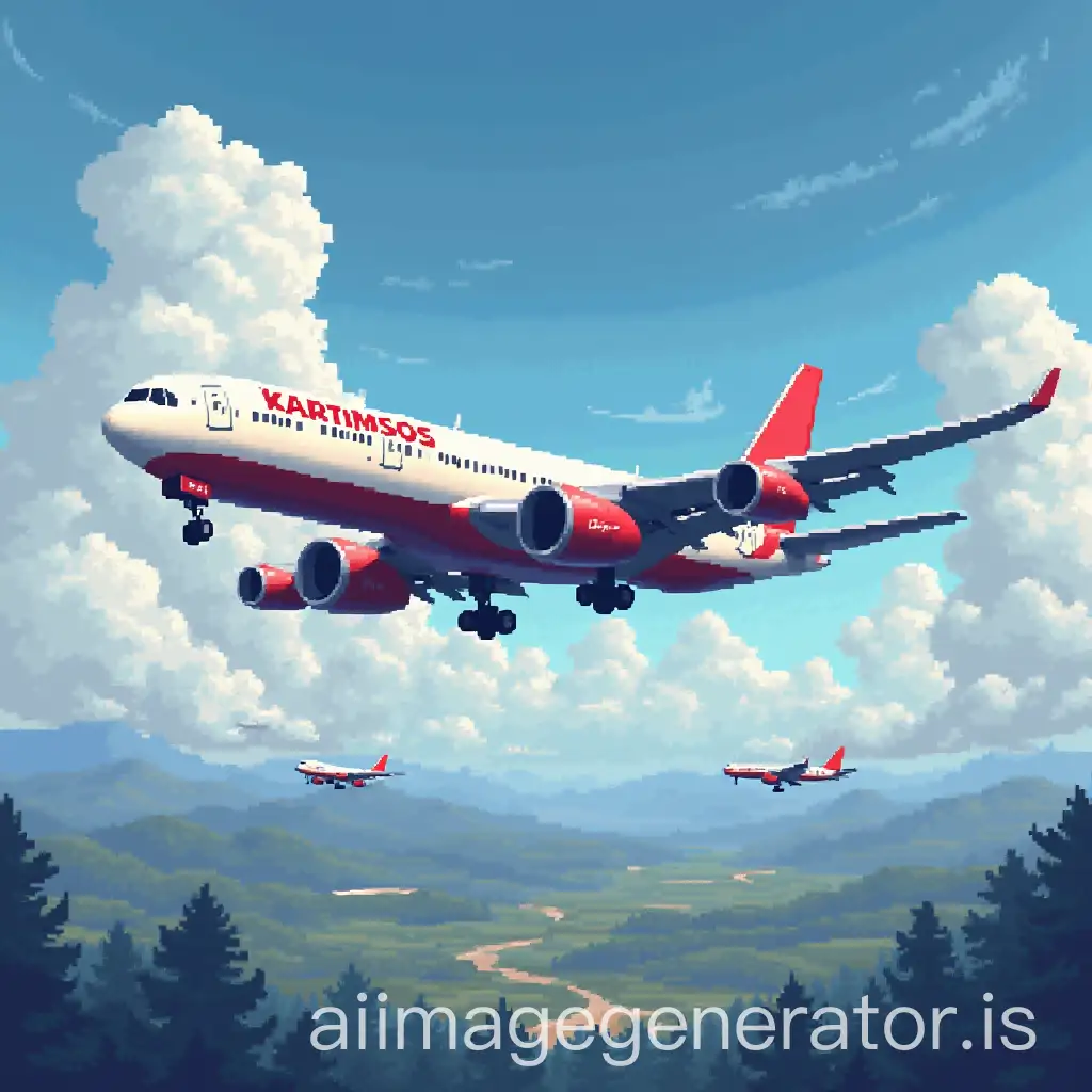 AI-Image-Prompt-ExpansionPixel-Art-Airplane-Cover-for-Video-Game-on-A5