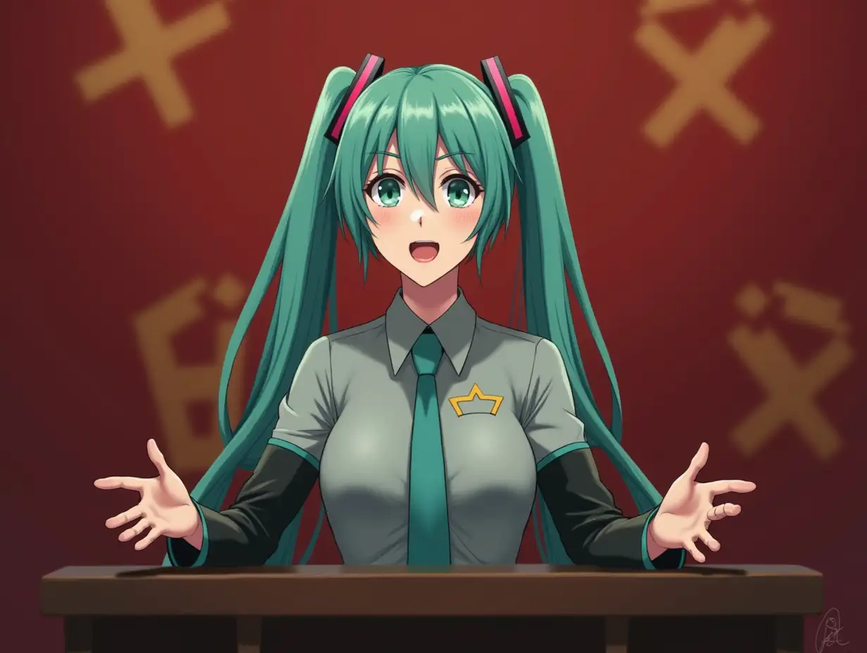 Miku-Hatsune-as-a-Dictator-Delivering-a-Powerful-Speech