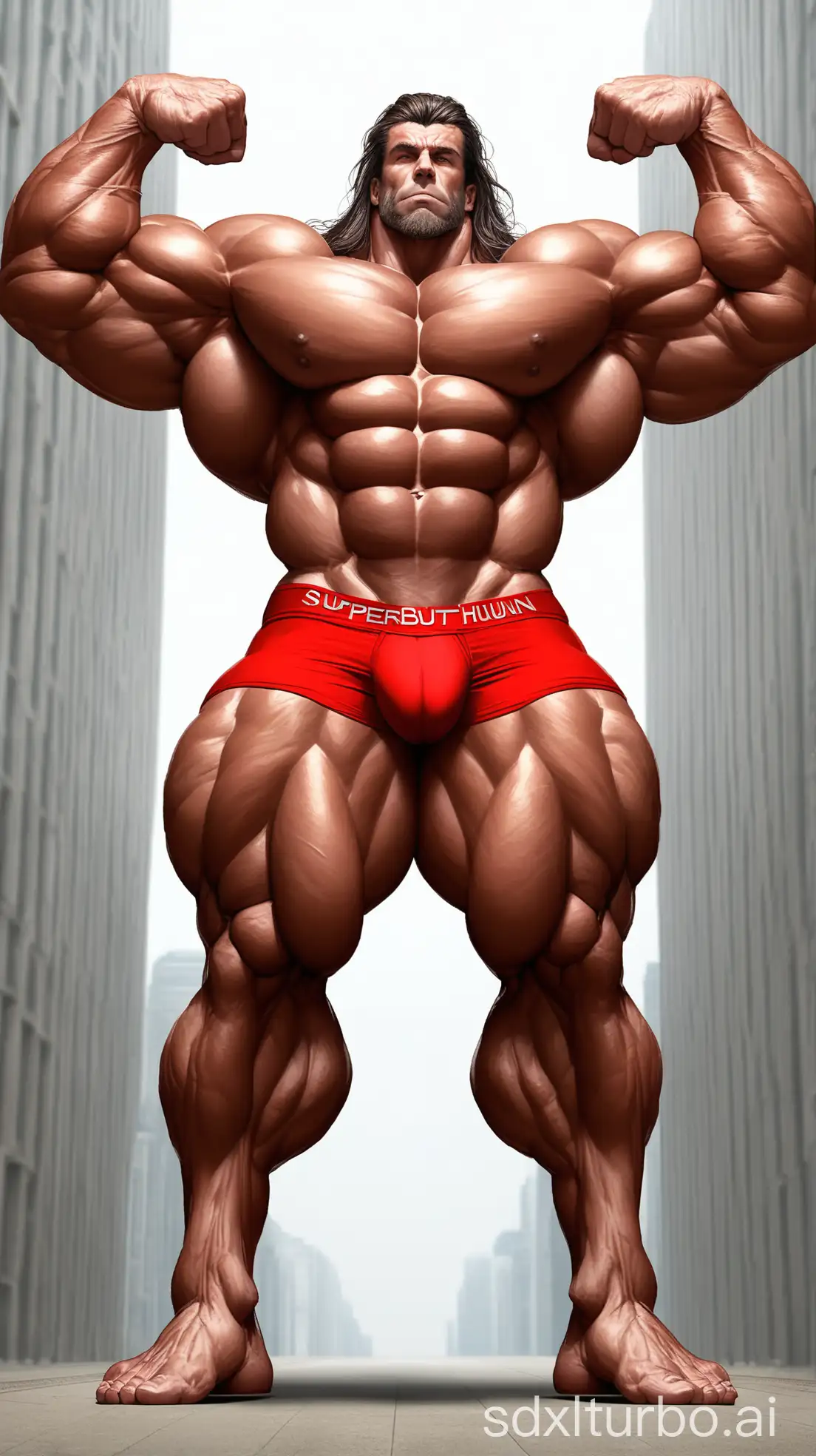 Giant-Superhuman-With-Muscular-Physique-and-Red-Underwear