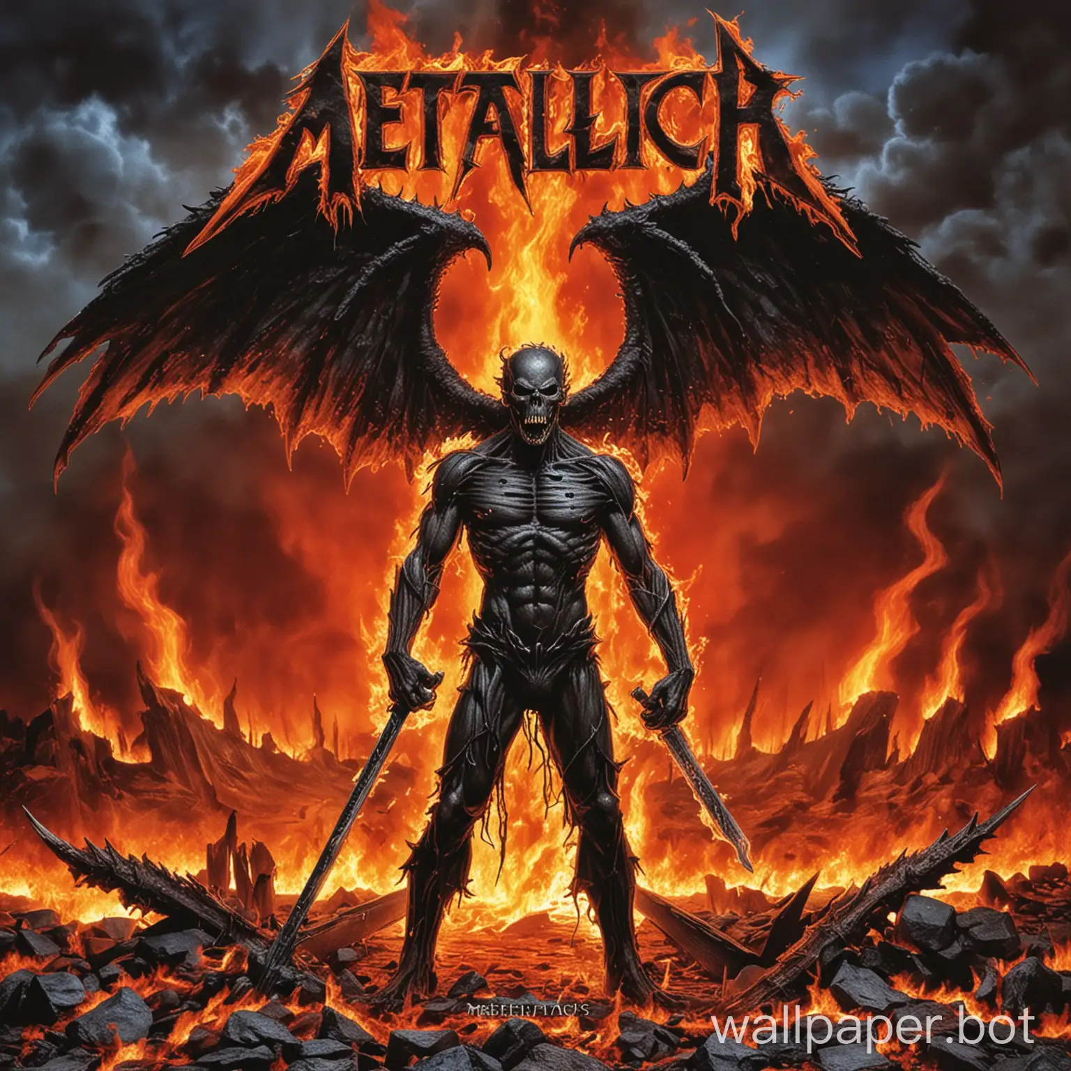 hellfire metallica album cover