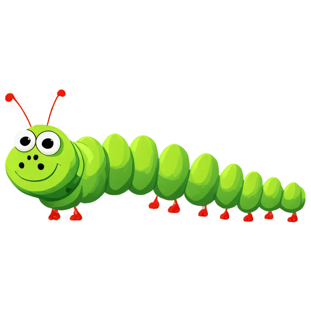 Vibrant-Cartoon-Green-Caterpillar-PNG-for-Creative-Projects