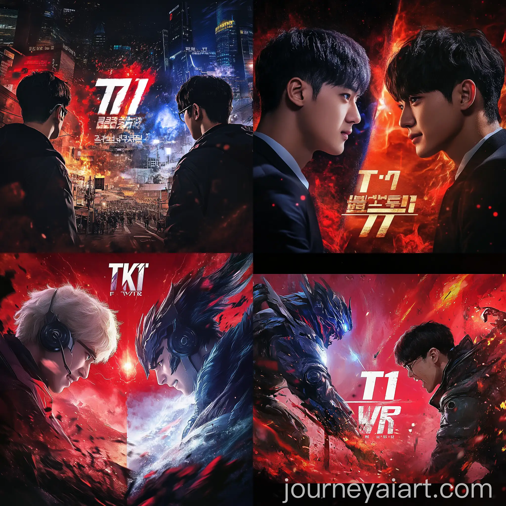 Telecom-War-Poster-T1-vs-KT-Clash-in-Dynamic-Battle-Scene