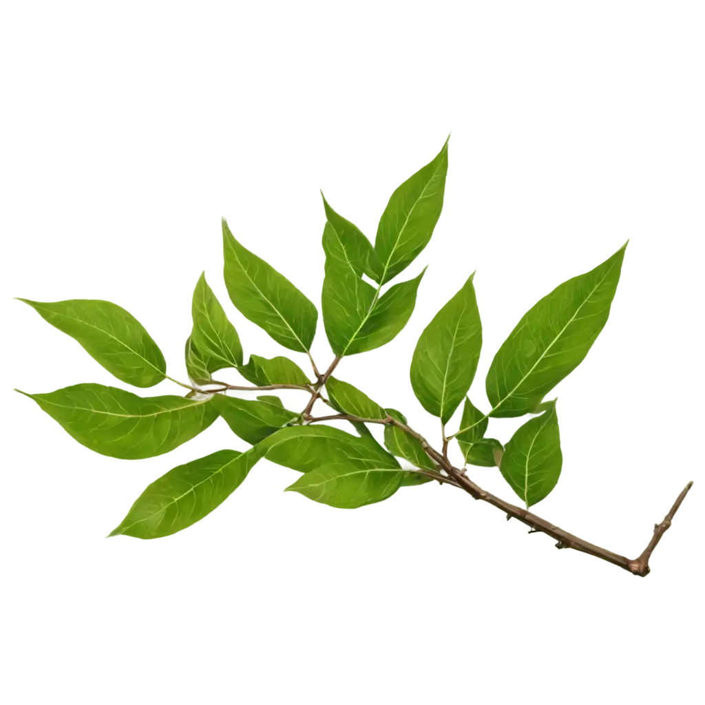 Tree-Branches-with-Leaves-PNG-Image-HighQuality-Transparent-Background-for-Versatile-Use