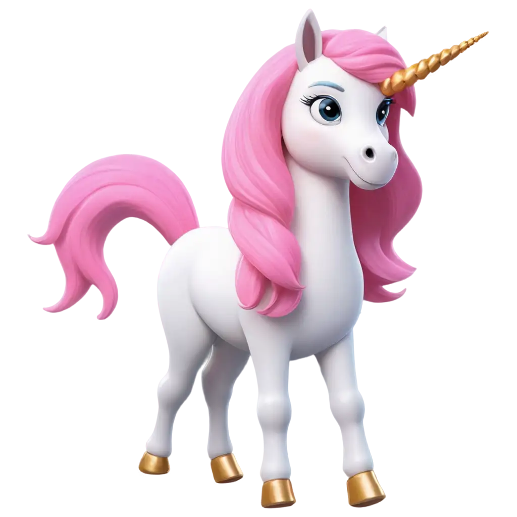 HighQuality-PNG-Image-of-a-Cartoon-Unicorn