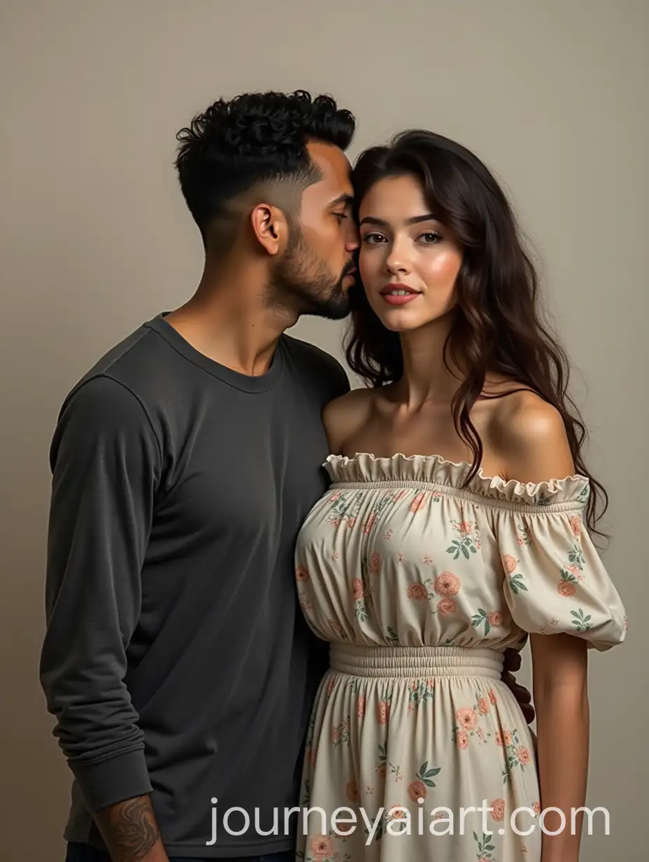 Man-and-Woman-Posing-for-Photoshoot