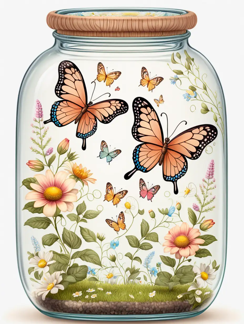 Joyful-Butterflies-with-Mandala-Wings-in-a-Glass-Jar