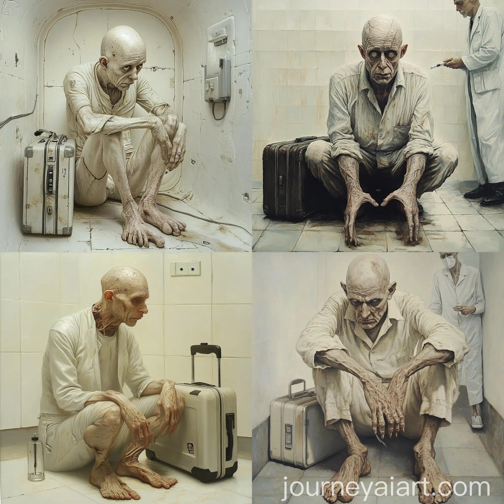 Elderly-Man-in-Mental-Hospital-with-Doctor-and-Syringe