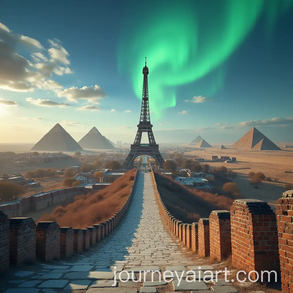Virtual-Tour-Exploring-Global-Wonders-from-the-Great-Wall-to-the-Northern-Lights