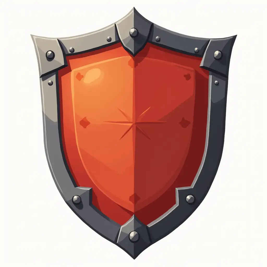 CartoonStyle-Medieval-Defense-Shield-Game-Icon