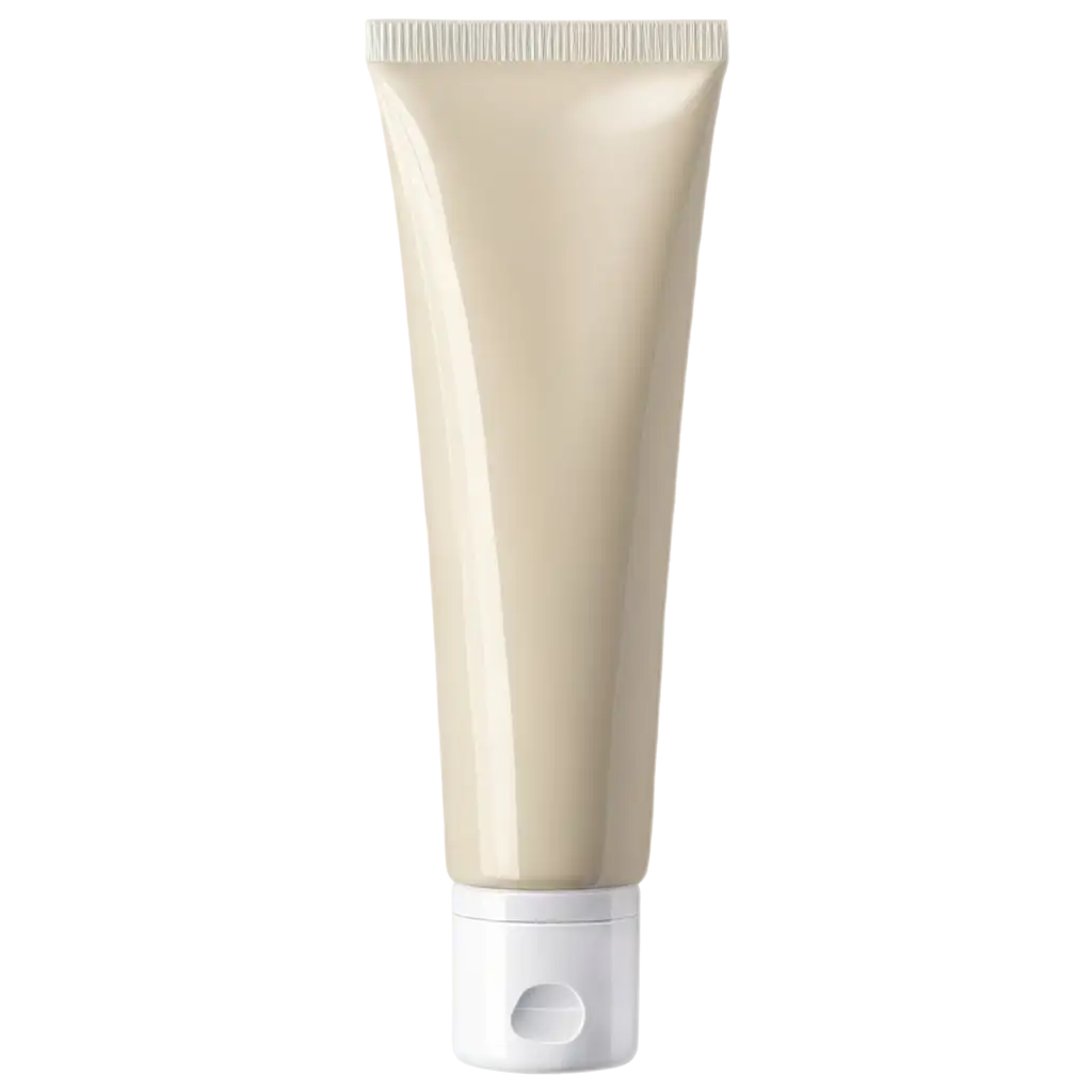 White-Cream-Tube-PNG-Image-HighQuality-Transparent-Design-for-Versatile-Use