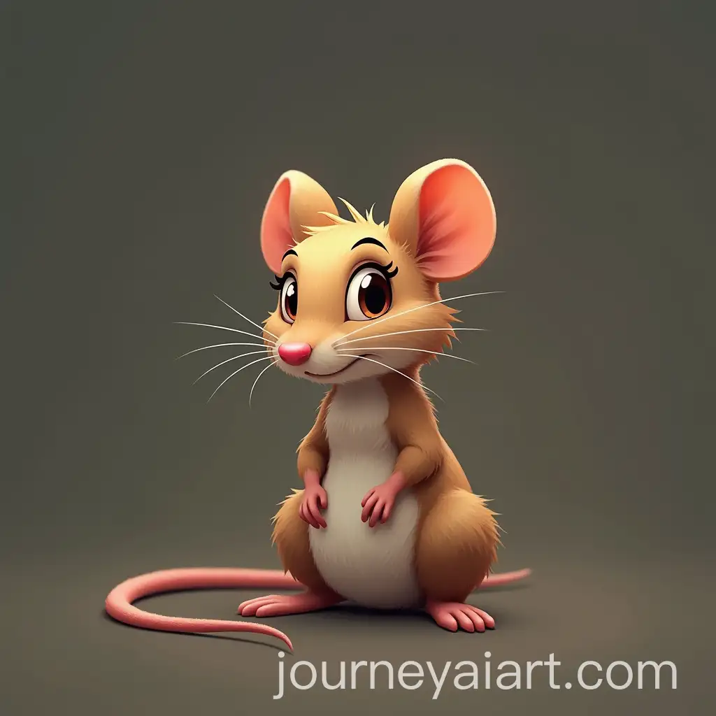 Cute-Female-Mouse-Character-in-Cartoon-Style