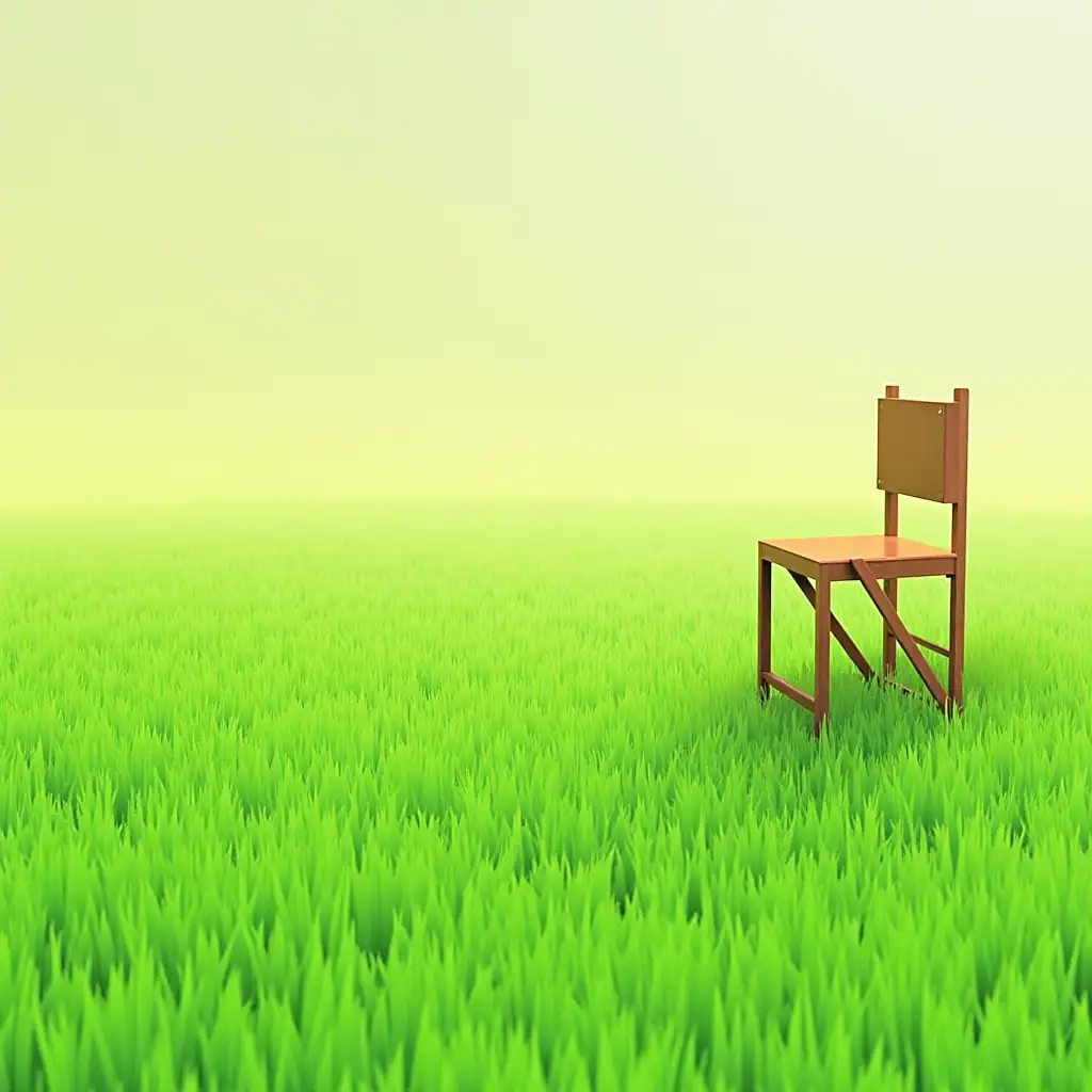 CloseUp-of-Lush-Green-Grass-Beneath-a-Chair