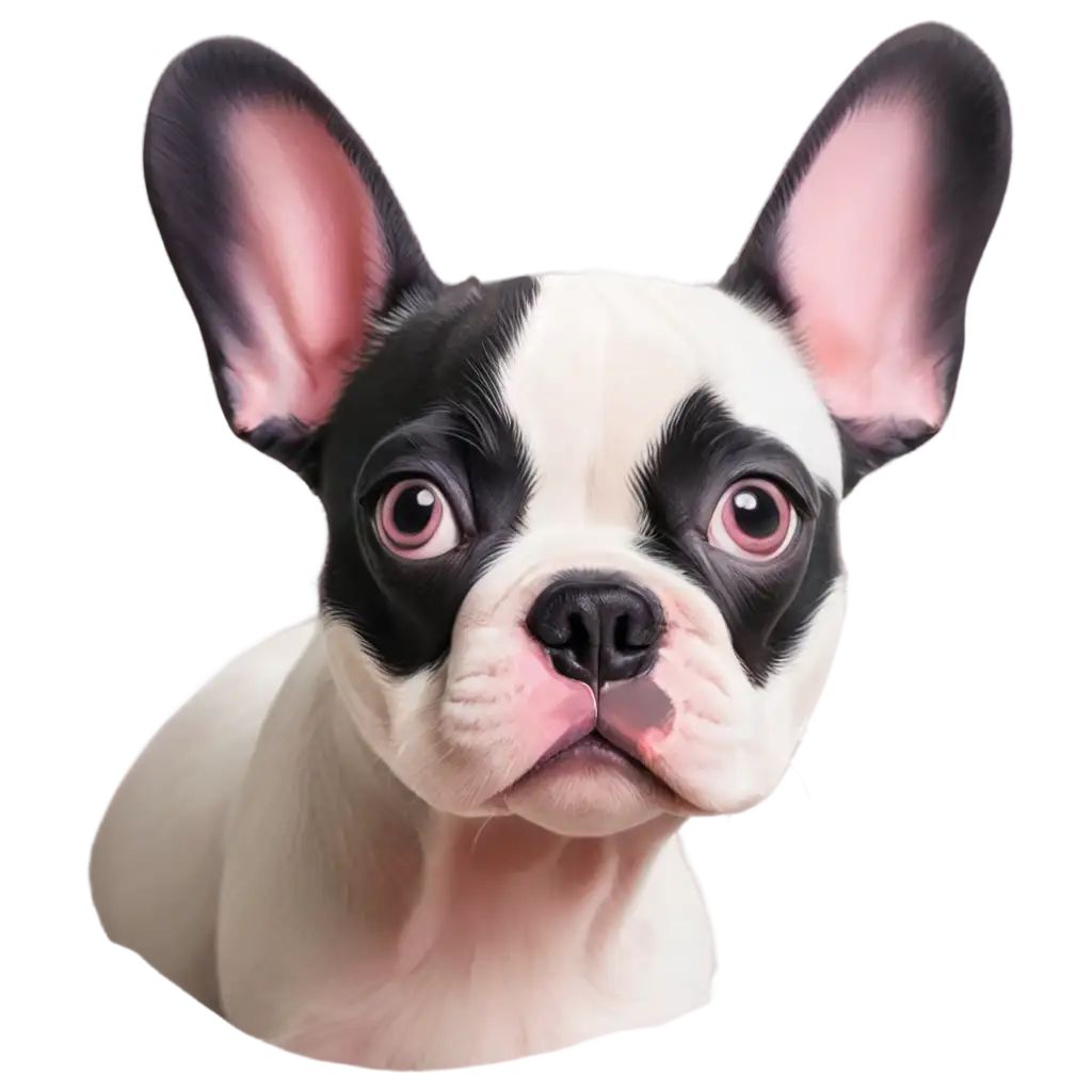 Adorable-French-Bulldog-PNG-with-Disneystyle-Illustration