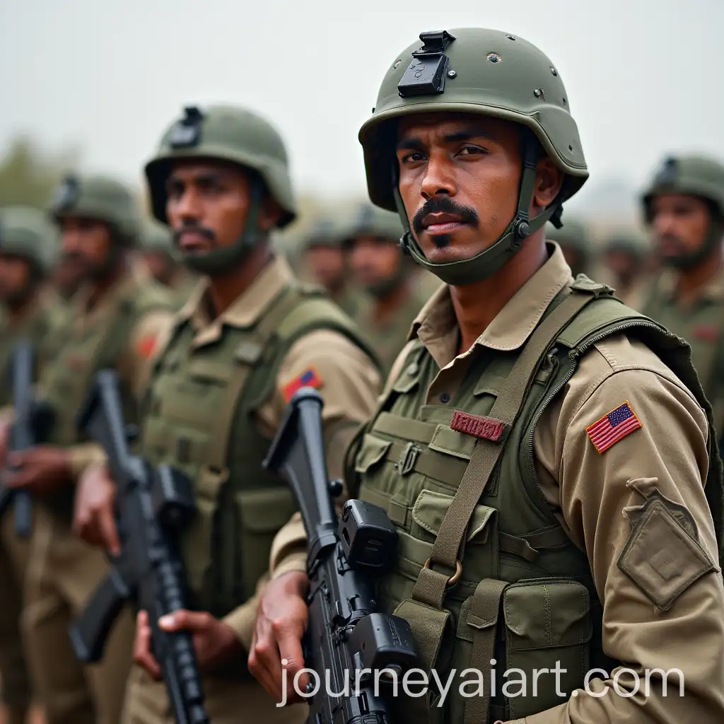 Indian-Army-Soldier-in-Uniform-with-Military-Equipment