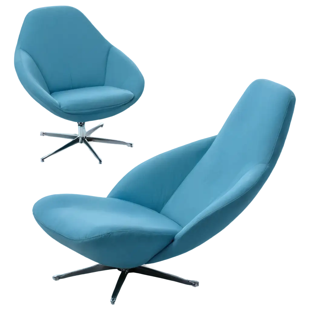 Stylish-Blue-Chair-PNG-HighQuality-Image-for-Interior-Design-Enthusiasts