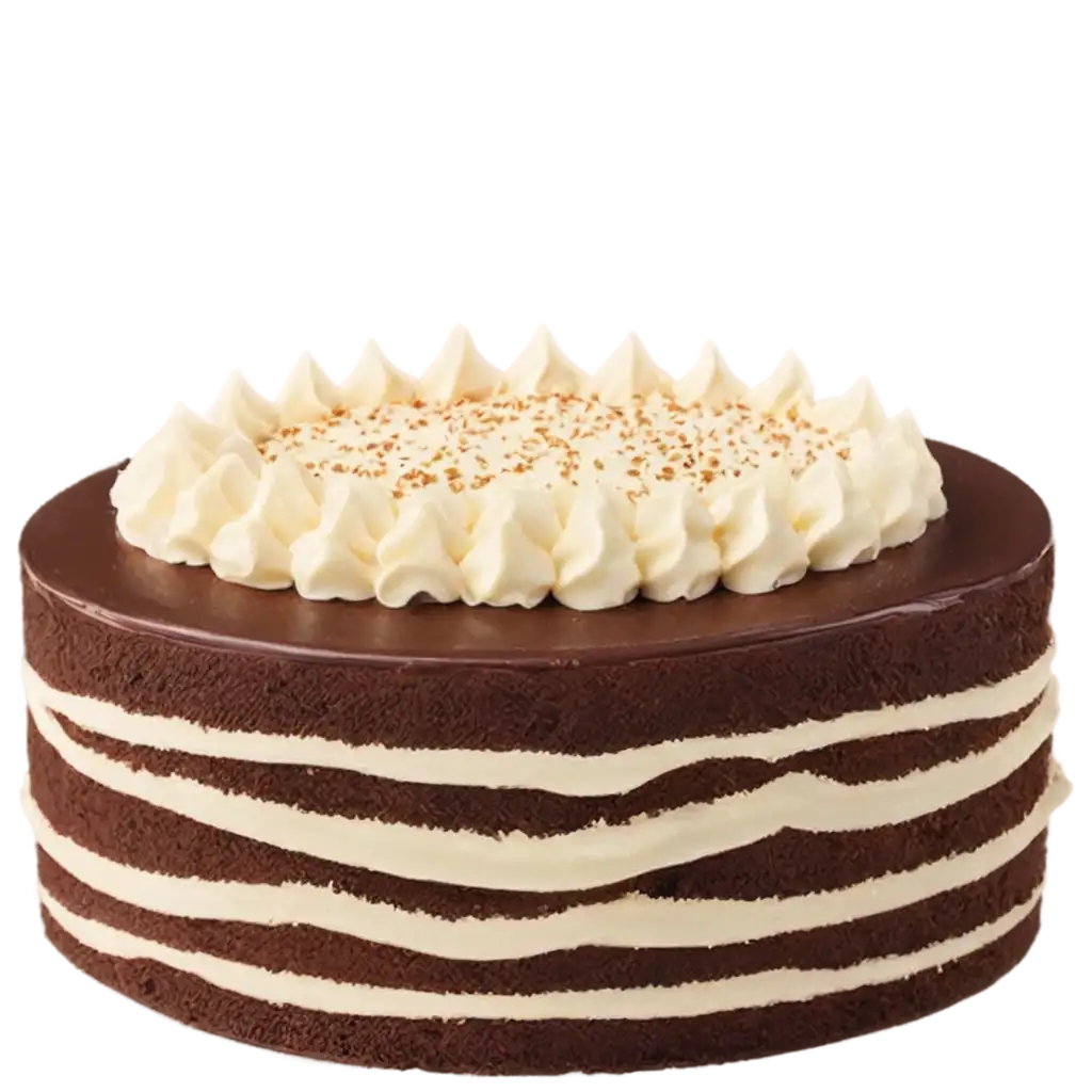 Delicious-Chocolate-Vanilla-Cake-PNG-A-Perfectly-Crafted-Image-for-All-Your-Culinary-Needs