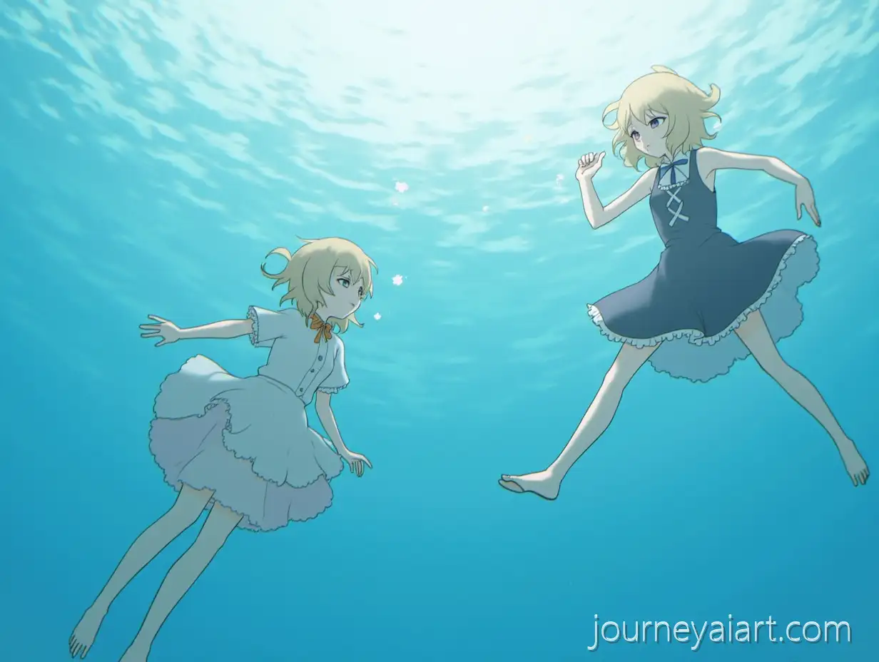 Underwater-Perspective-with-Friends-Playing-in-the-Water