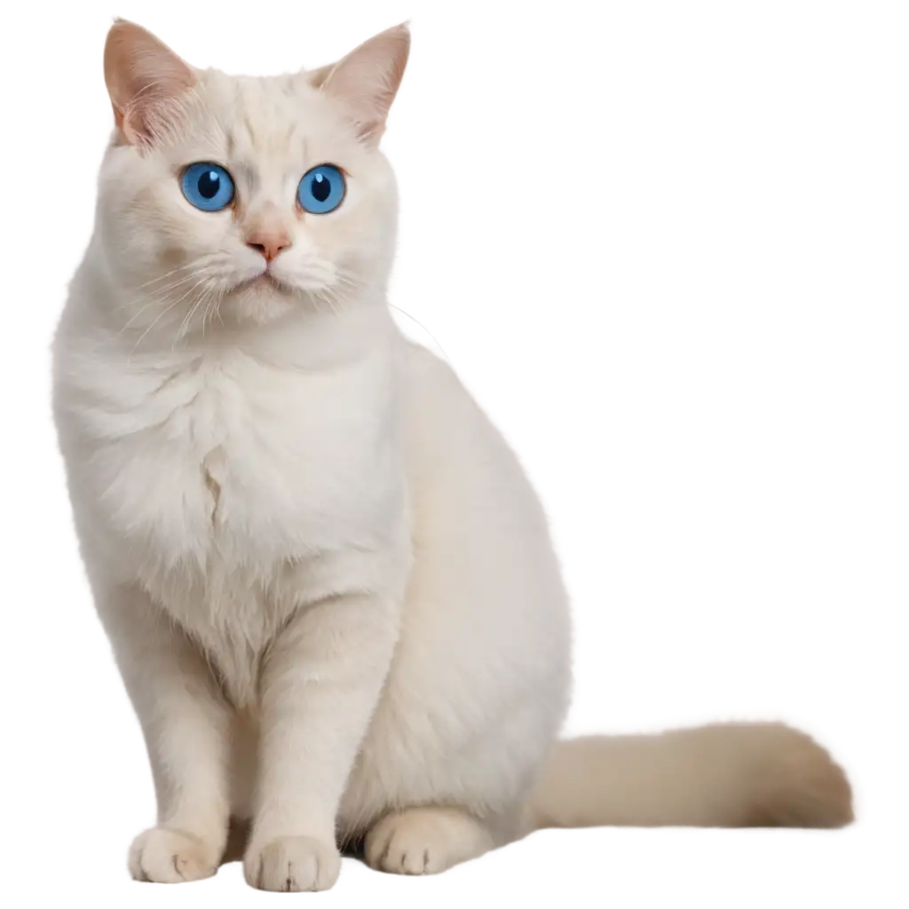 Charming-White-Cat-with-Big-Eyes-PNG-HighQuality-Image-for-Diverse-Uses