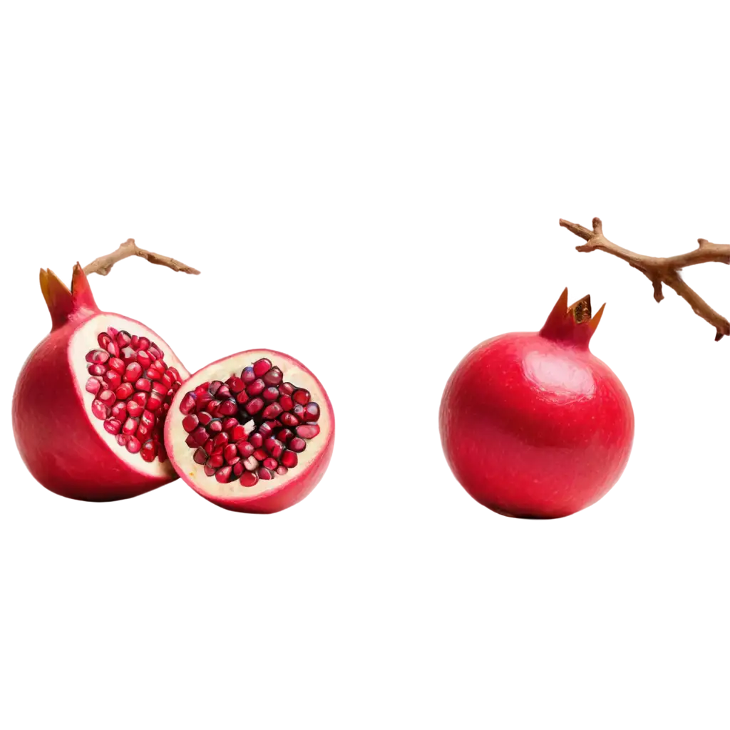 Pomegranate-PNG-Image-with-White-Background-for-HighQuality-Digital-Use