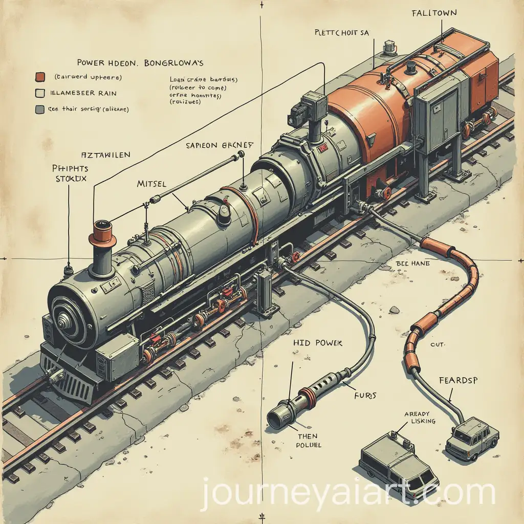 Emergency-Power-Cord-Schematic-Diagram-in-Zombie-Train
