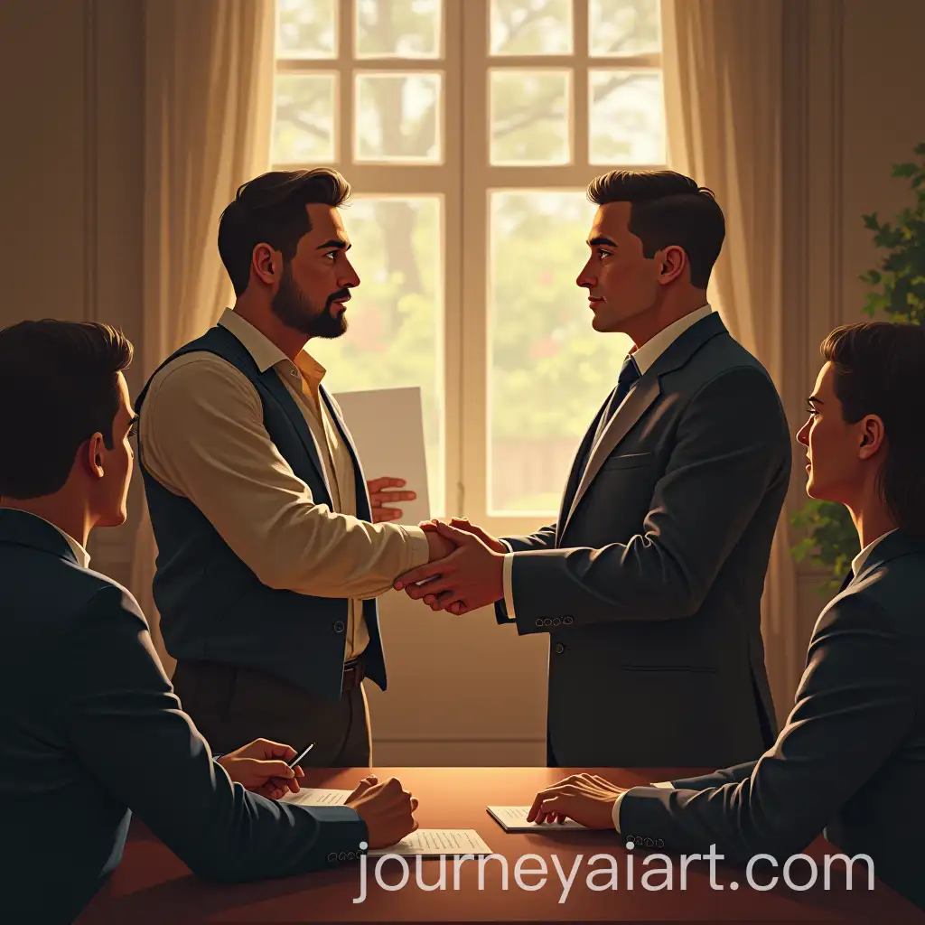 Diverse-Group-of-People-Engaging-in-a-Collaborative-Agreement