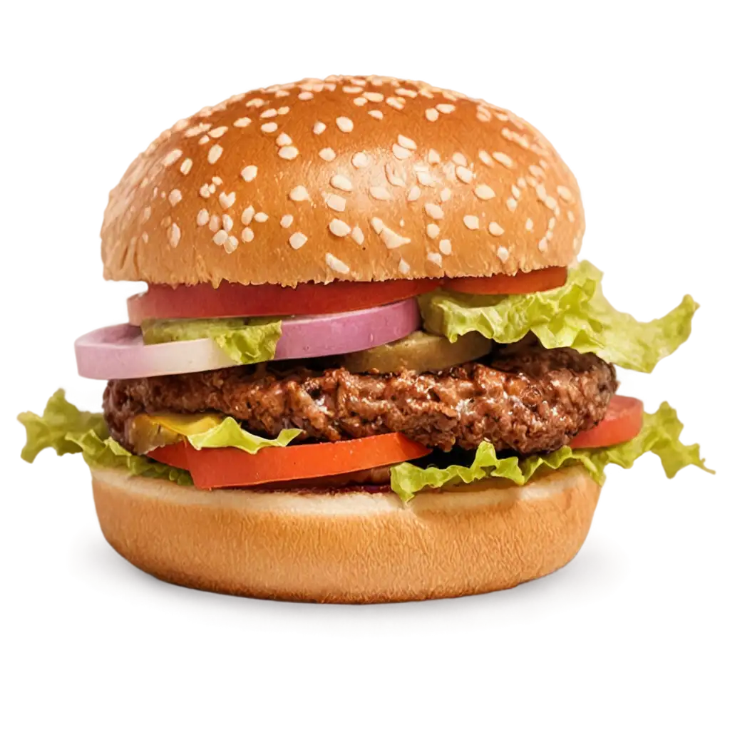 HighQuality-Burger-PNG-Image-for-Versatile-Use-in-Design-Projects