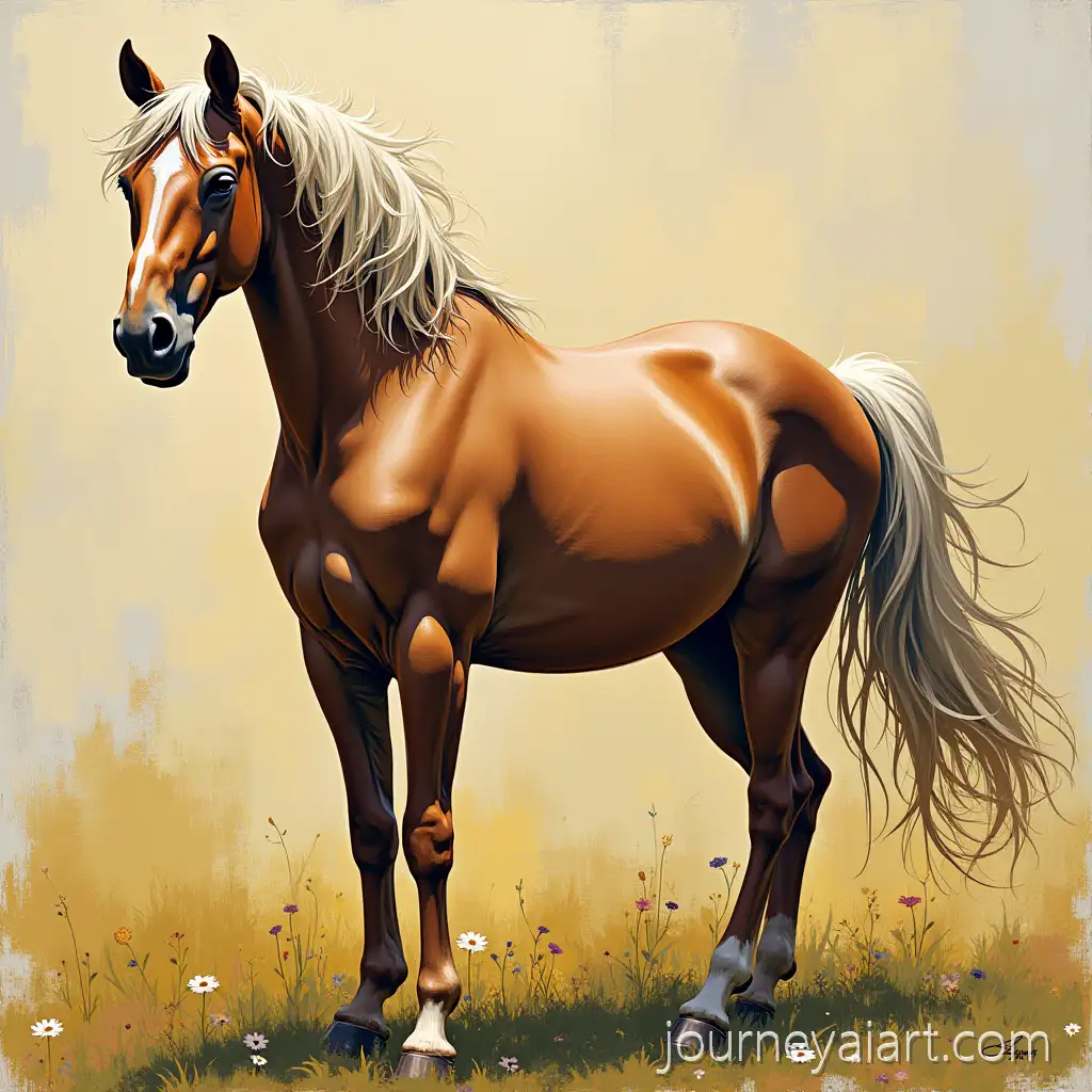 Majestic-Horse-in-a-Serene-Landscape