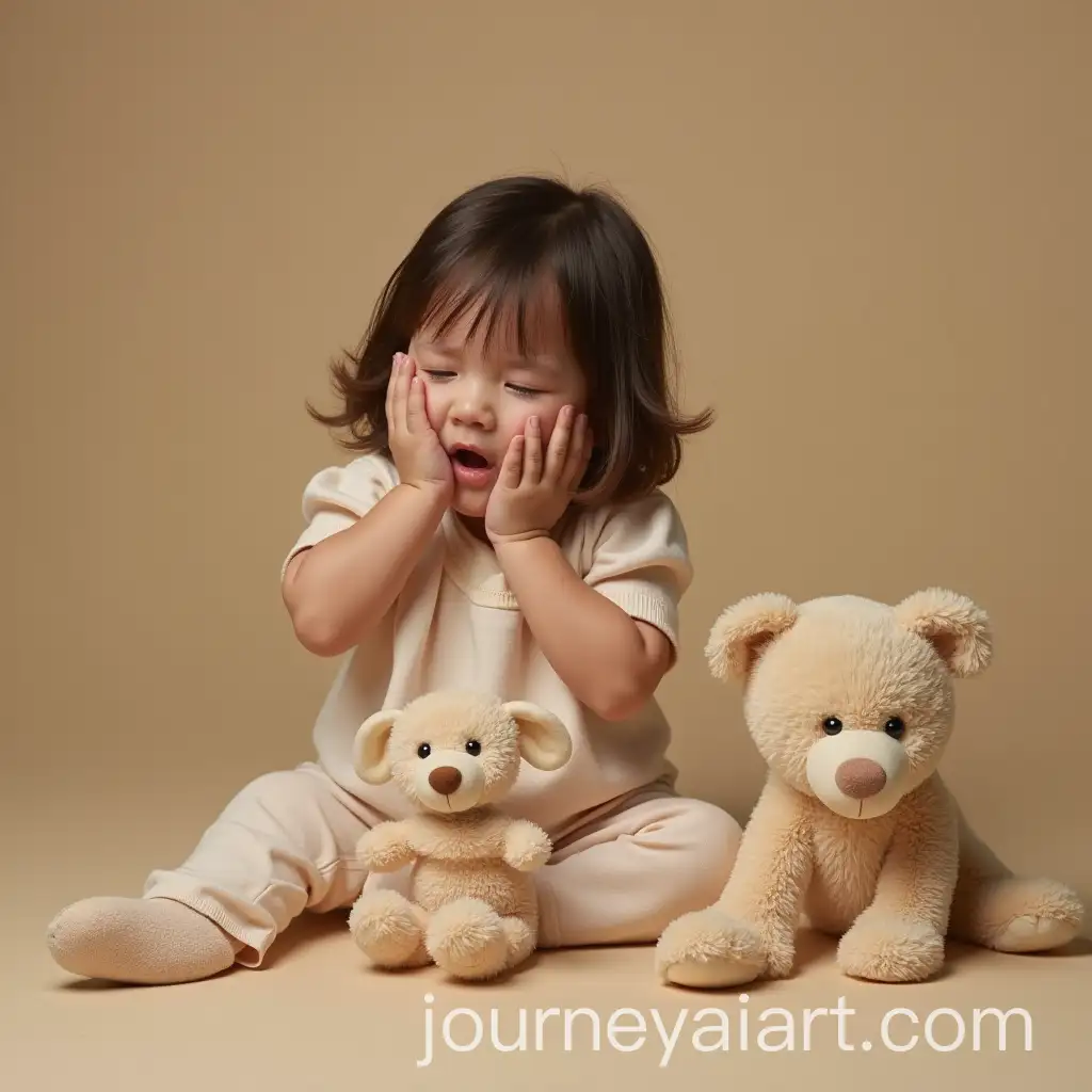 Sad-Daughter-PlayingAI-Art-Prompt-Expansion-with-Beige-Toys-in-a-Quiet-Room