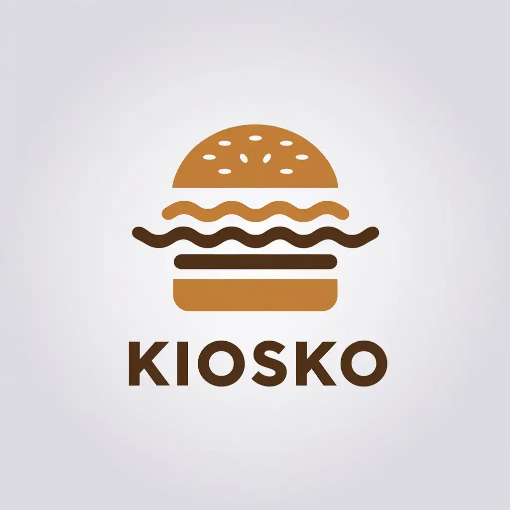 LOGO-Design-for-Kiosko-Minimalistic-Hamburguesa-Icon-with-Restaurant-Industry-Appeal