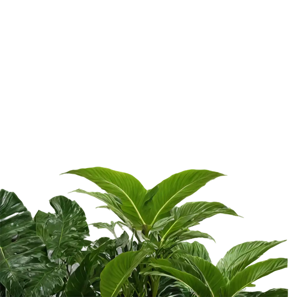 Lush-Tropical-Plants-PNG-Image-Vibrant-HighQuality-Nature-Design