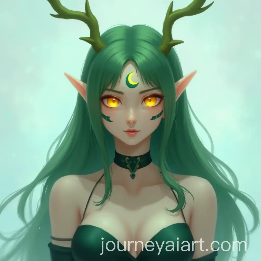 Ethereal-Fantasy-Character-with-Green-Hair-and-Glowing-Eyes
