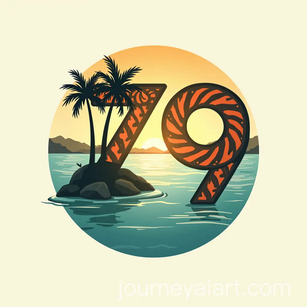 AI-Art-Prompt-ExpansionNumber-79-Design-with-Riau-Island-Cultural-Theme-for-Social-Media