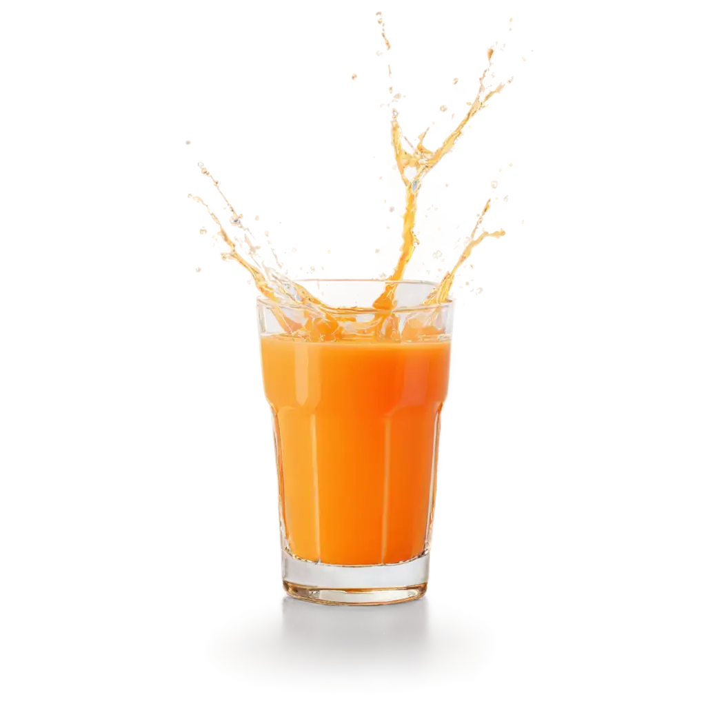 HighQuality-PNG-Image-of-a-Refreshing-Glass-of-Juice-with-Splash