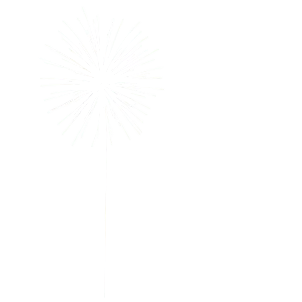 Firework-Black-Contour-PNG-HighQuality-Outline-for-Stunning-Visuals