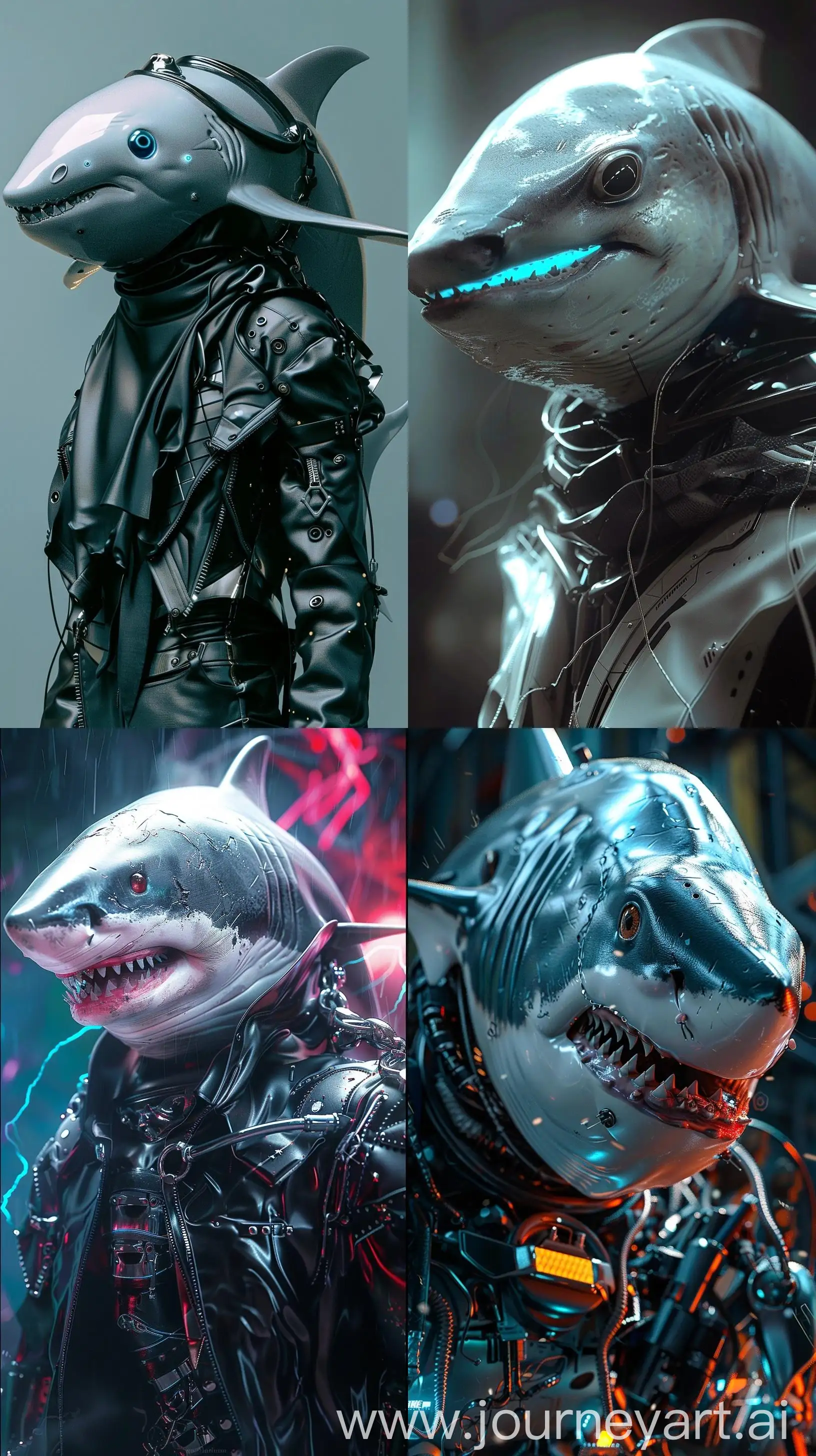 AlienInspired-Shark-Fashion-Editorial-Futuristic-Surreal-Style