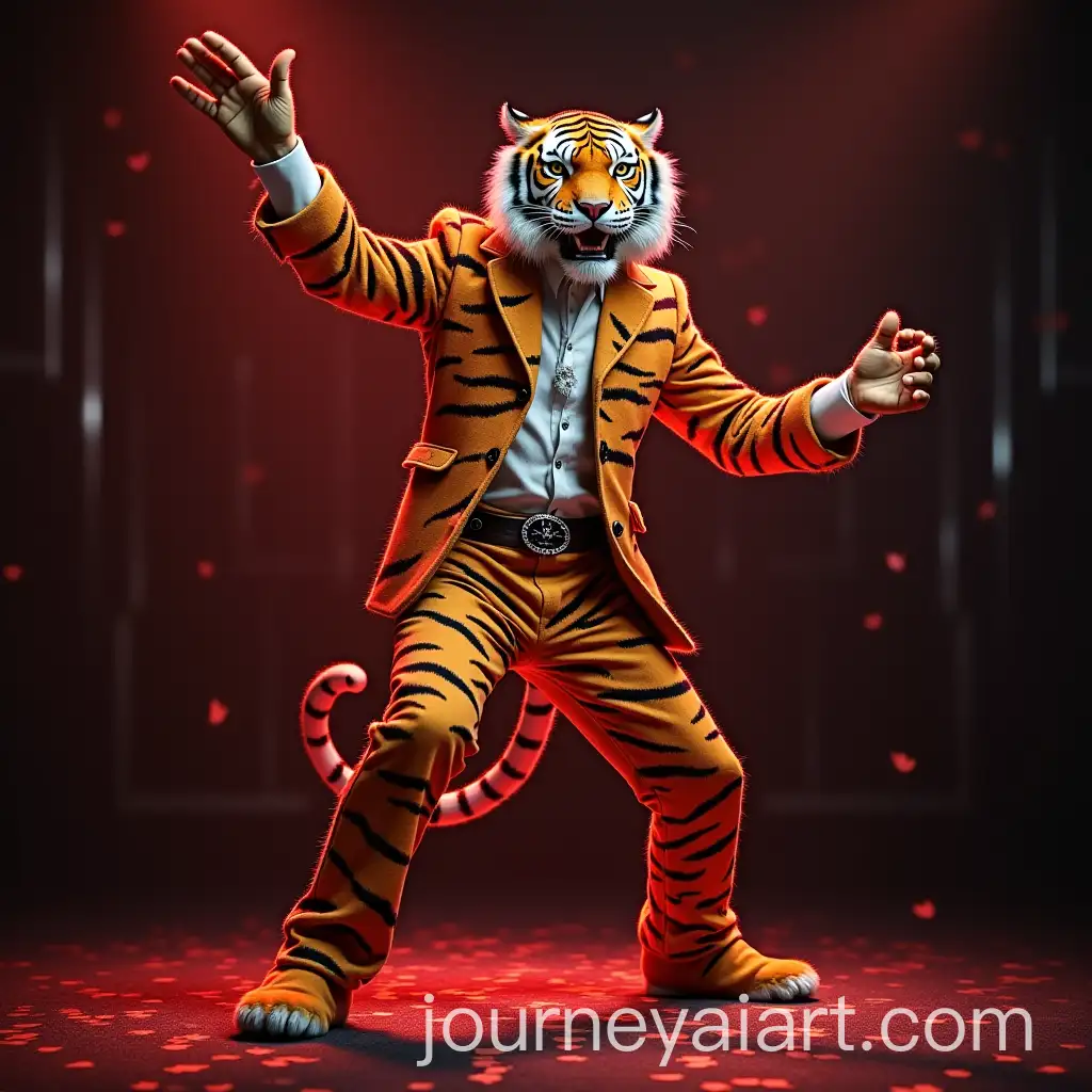 Disco-Dancer-Tiger-Inspired-by-Tekken-with-Dynamic-Dance-Pose