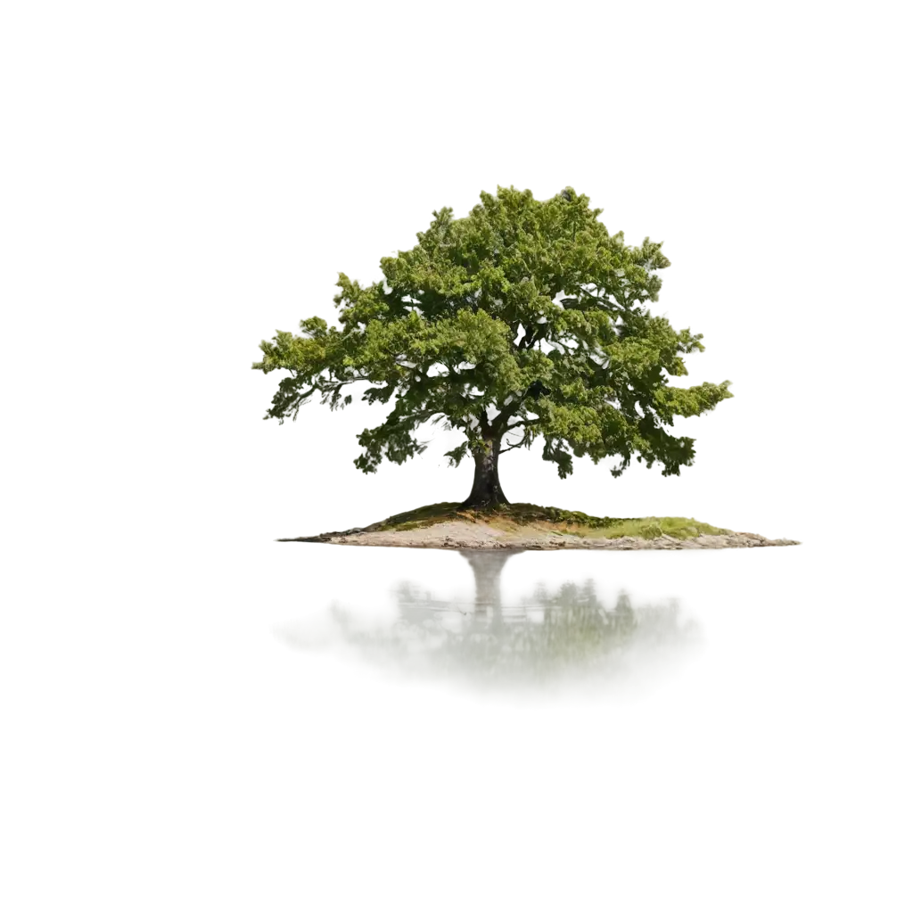 Tree-on-a-Little-Island-PNG-HighQuality-Transparent-Image-for-Creative-Projects