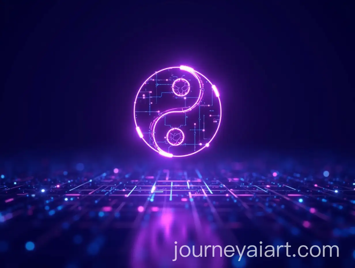 Glowing-Yin-Yang-Symbol-Representing-Technology-in-a-Digital-World