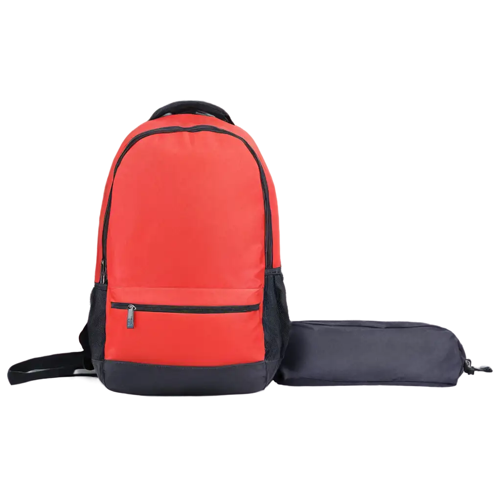 Red-School-Bag-PNG-Image-HighQuality-Transparent-File-for-Versatile-Use