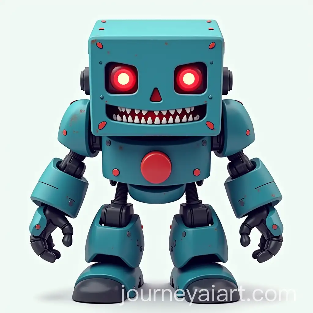 BigAI-Image-Prompt-Expansion-Bad-Blue-Robot-with-Red-Eyes-and-Sharp-Teeth