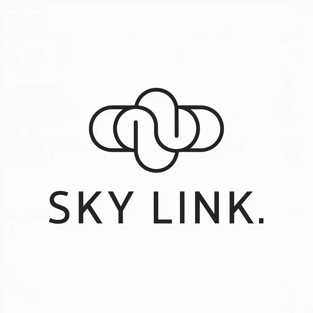 LOGO-Design-for-Sky-Link-Minimalistic-Vector-Design-for-Internet-Industry